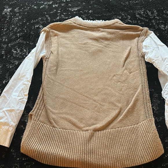 LOFT Beige Sweater Shirt - Picture 9 of 9